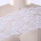 2 Yards Exquisite White Polyester Double Scalloped Floral Lace Trim 5 Inch Wide